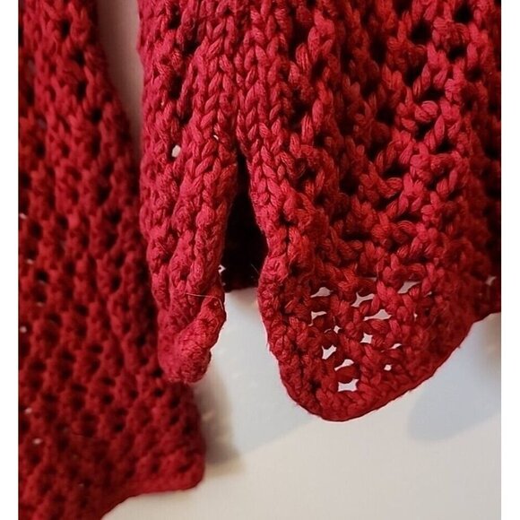 Old Navy sweater Maroon Size Small Cute Great Swimsuit Cover - Picture 9 of 12